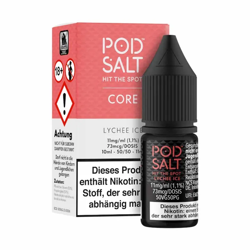 Pod Salt - Lychee Ice (Core - 10ml)