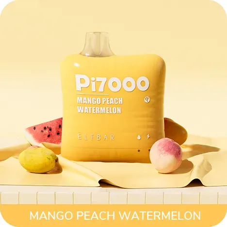 Elf Bar - Pi Mango Peach Watermelon (7000 Puffs - 17ml)