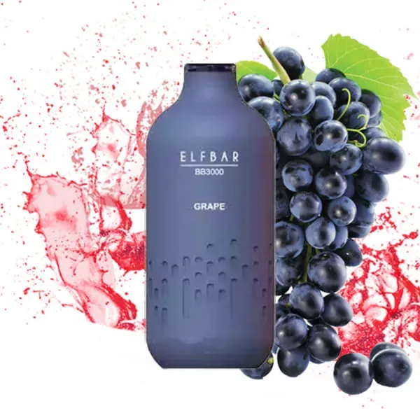 Elf Bar - BB Grape (3000 Puffs - Mono)