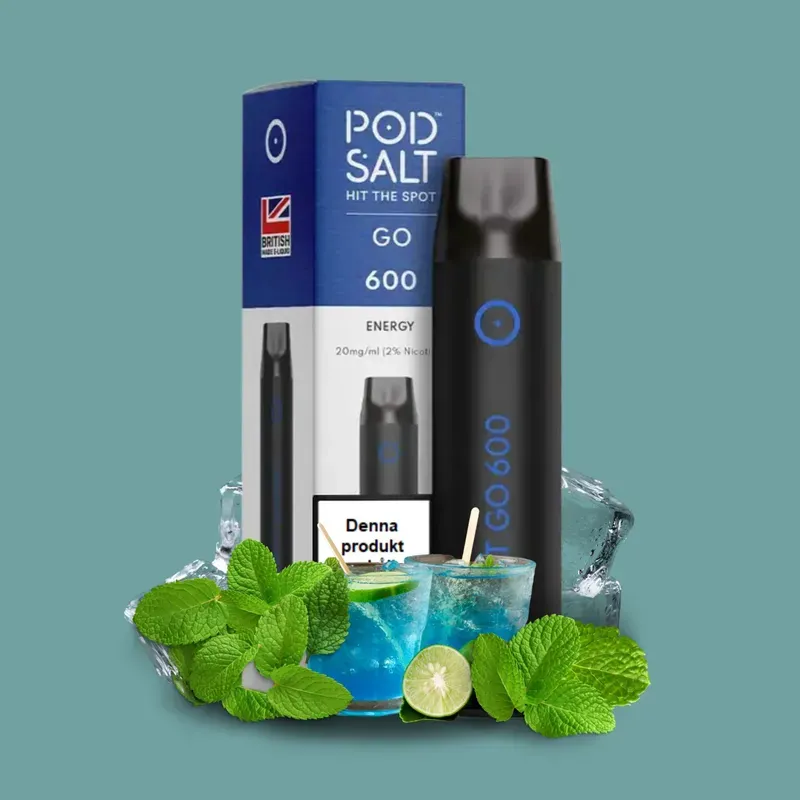 Pod Salt - Go Blue Bull (600 Puffs)