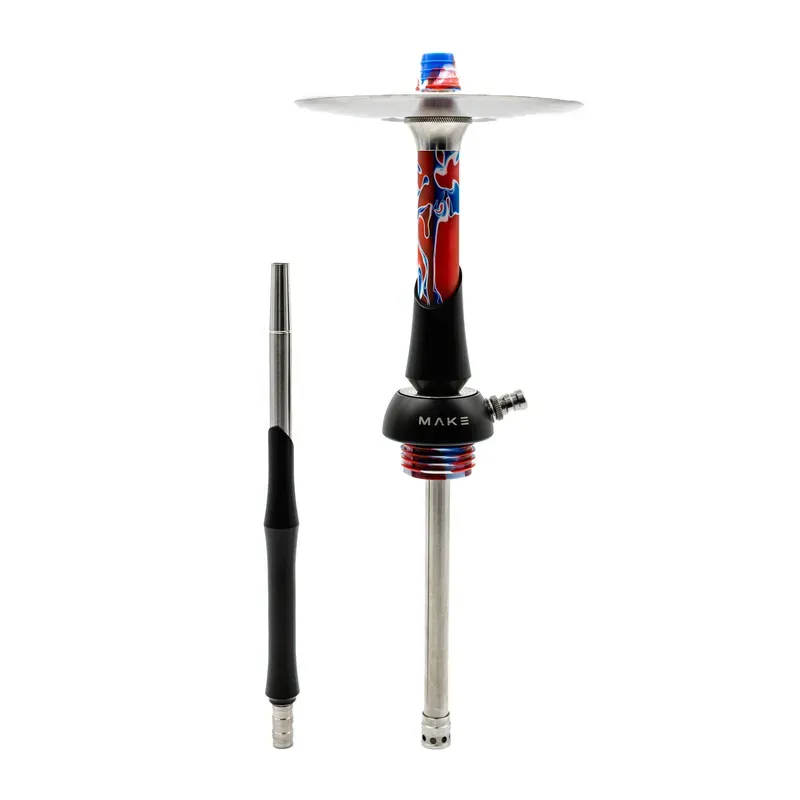Make Hookah - Acryl - Red-Blue