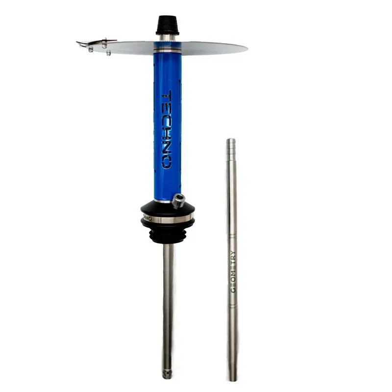 Geometry Hookah - Techno Blue