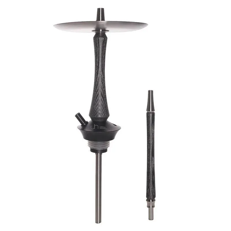 Union Hookah - Sleek (Black Silver)