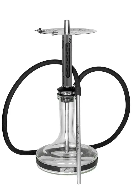 Geometry Hookah - Techno Grey