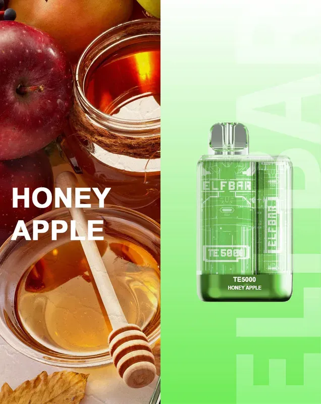 Elf Bar - TE Honey Apple (5000 Puffs - Limited)