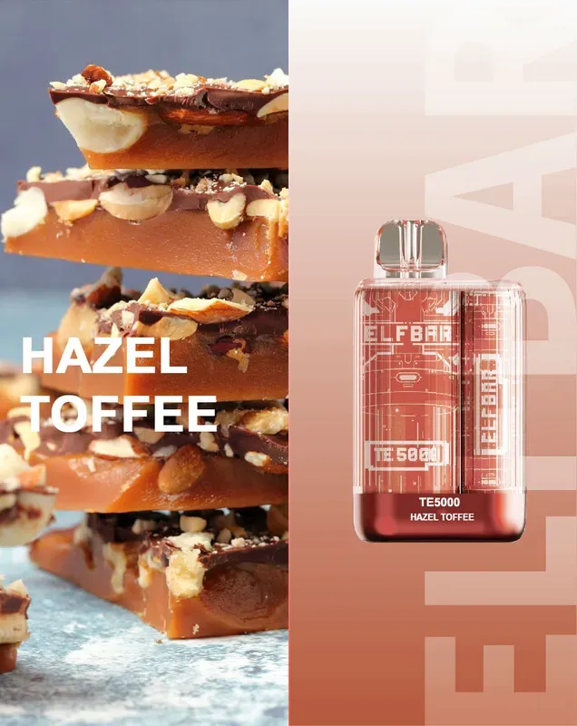 Elf Bar - TE Hazel Toffee (5000 Puffs - Limited)