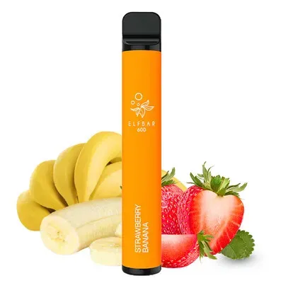 Elf Bar - Strawberry Banana (600 Puffs - Mono)