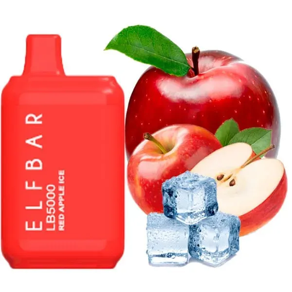 Elf Bar - LB Red Apple Ice (5000 Puffs - Mono)