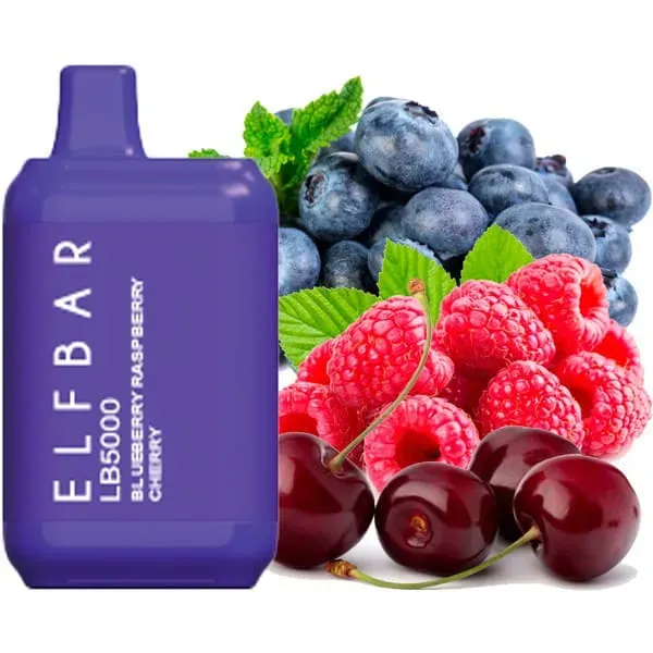 Elf Bar - LB Blueberry Raspberry Cherry (5000 Puffs - Mono)