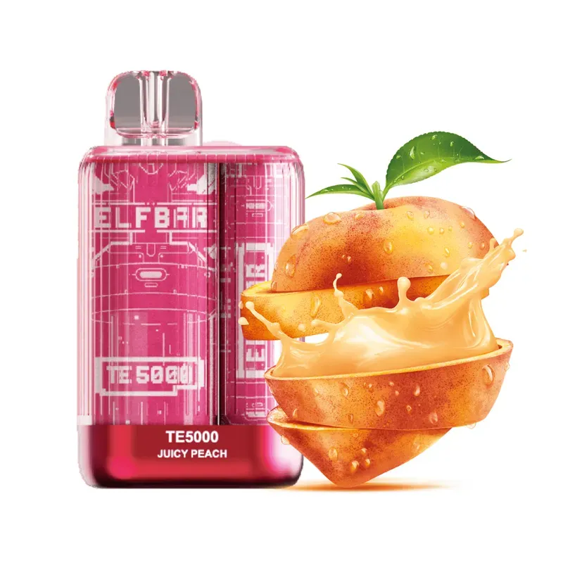 Elf Bar - TE Juicy Peach (5000 Puffs)