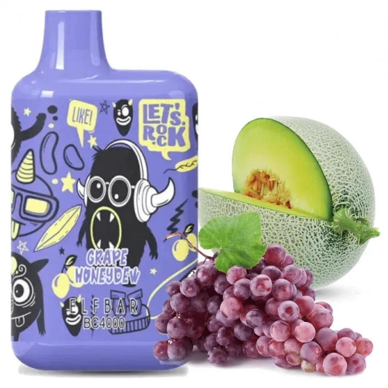 Elf Bar - BC Grape Honeydew (4000 Puffs - Limited)