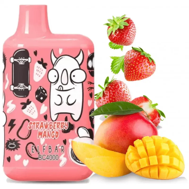 Elf Bar - BC Strawberry Mango (4000 Puffs - Limited)