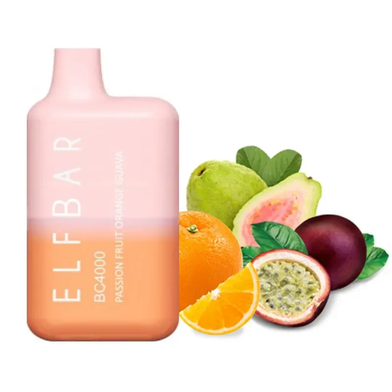 Elf Bar - BC Passion Fruit Orange Guava (4000 Puffs - Mono)