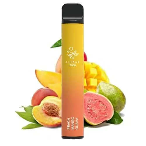 Elf Bar - Peach Mango Guava (2000 Puffs - Mono)