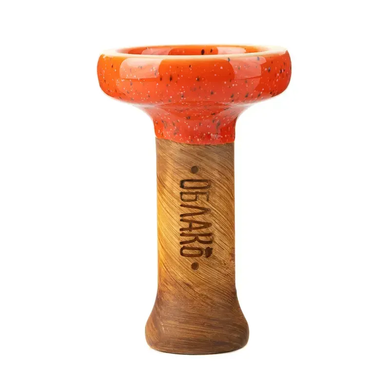 Oblako - Black Glaze Top (Orange in Dot)