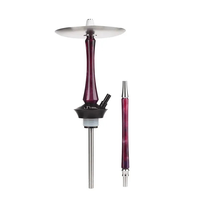Union Hookah - Sleek Acryl (Violet-Red)