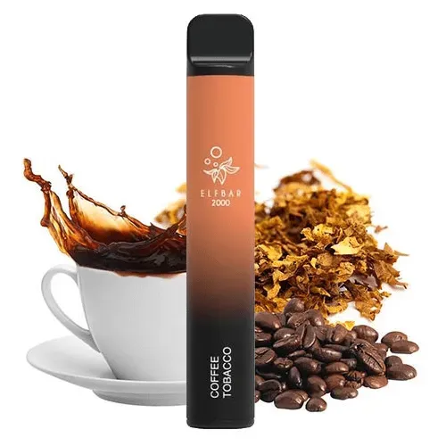 Elf Bar - Coffee Tobacco (2000 Puffs - Mono)