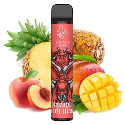 Elf Bar - Pineapple Peach Mango (1500 Puffs - Lux)