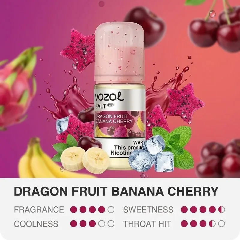 Vozol - Dragon Fruit Banana Cherry (5% nic - 30ml)