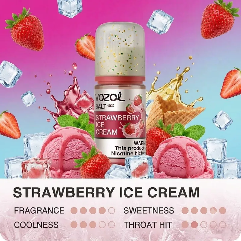 Vozol - Strawberry Ice Cream (5% nic - 30ml)