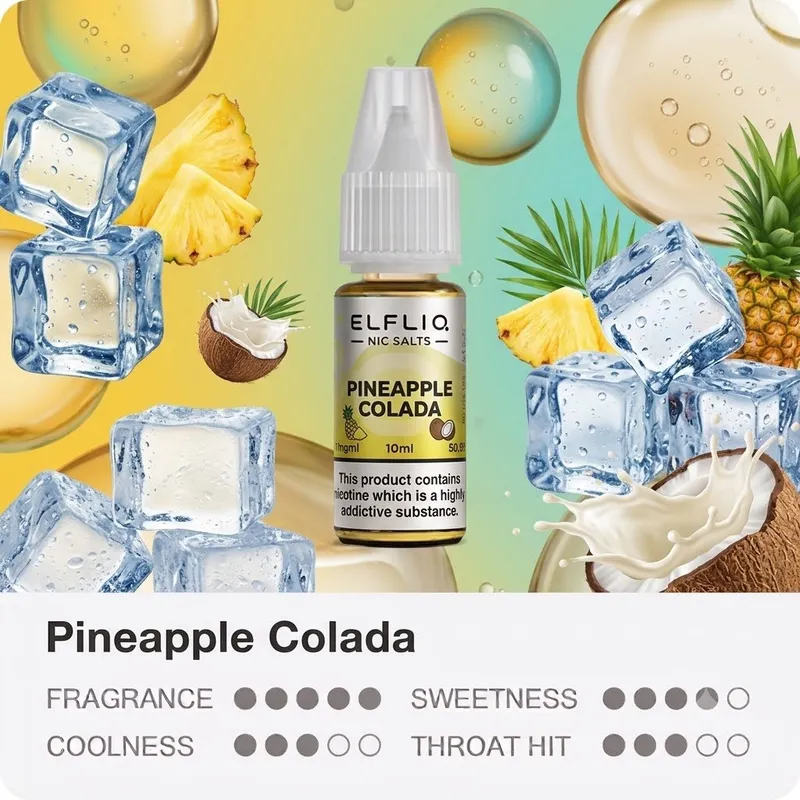 ELFLIQ - Pineapple Colada (5% nic - 30ml)