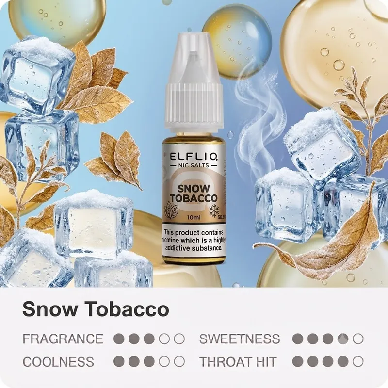 ELFLIQ - Snow Tobacco (5% nic - 30ml)