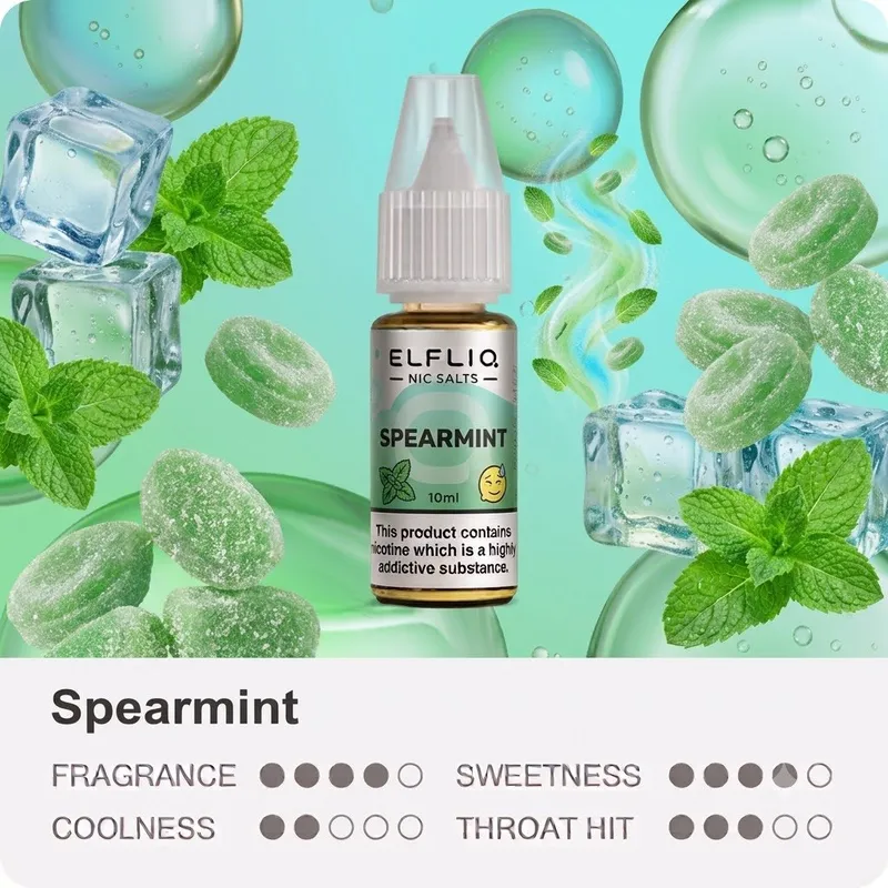 ELFLIQ - Spearmint (5% nic - 30ml)