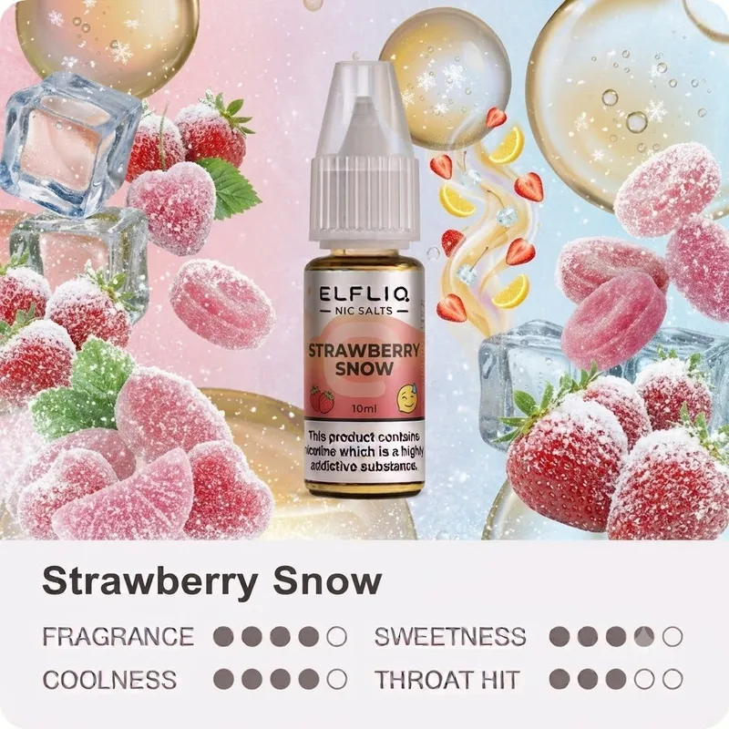 ELFLIQ - Strawberry Snow (5% nic - 30ml)