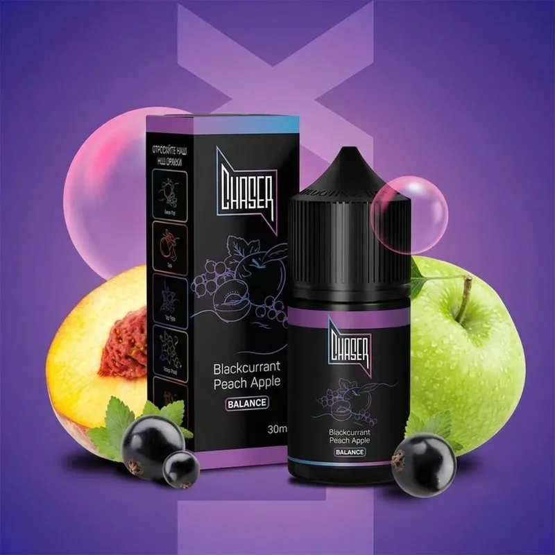 Chaser - Blackcurrant Peach Apple (5% nic - 30ml)