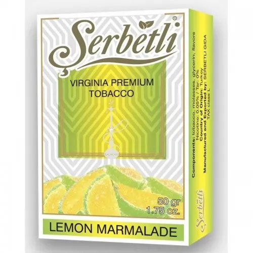 Serbetli - Lemon Marmalade (Lemmer) (50g)