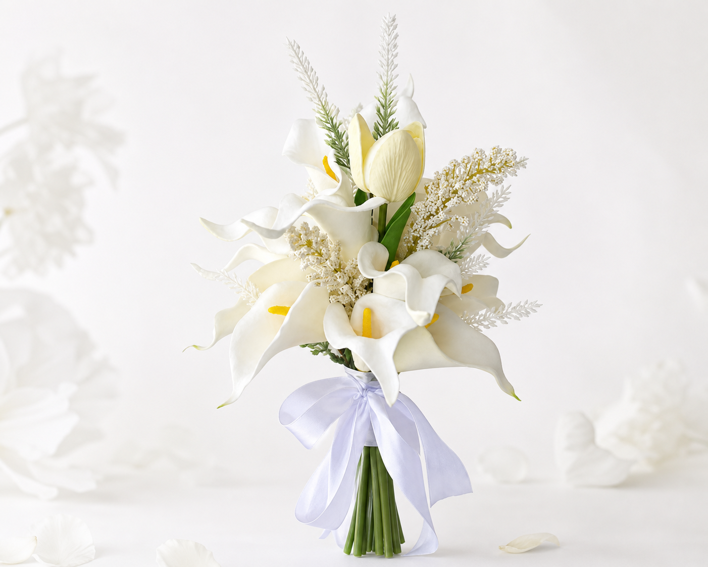Elegant White Calla Bouquet