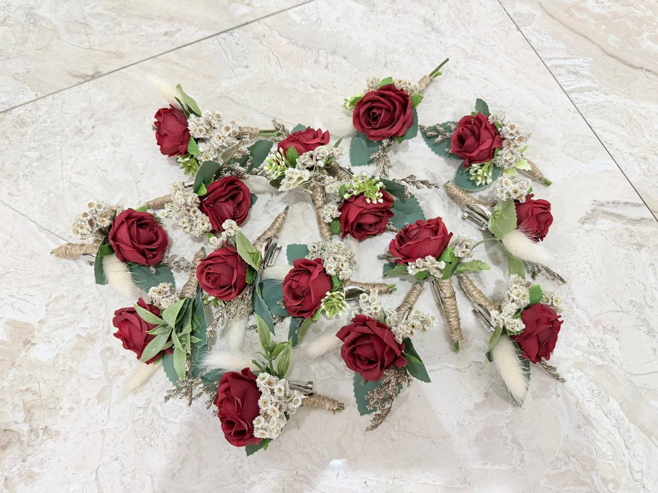 Crimson Rose Corsage thumbnail 6