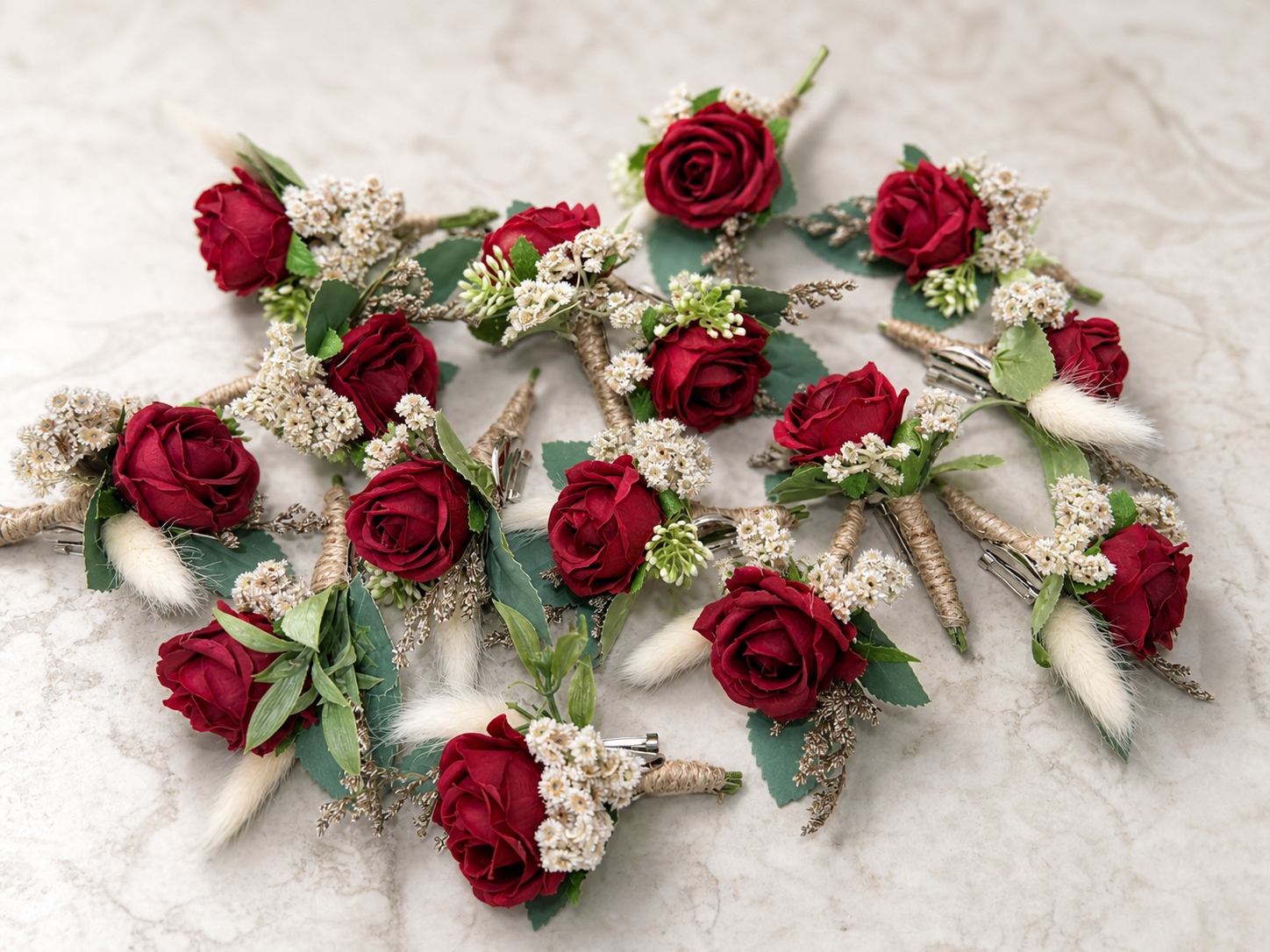 Crimson Rose Corsage thumbnail 2