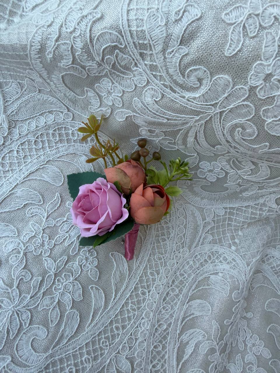 Blush Petal Corsage thumbnail 6