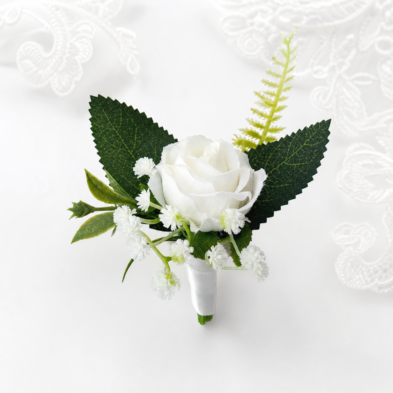 Ivory Rose Corsage