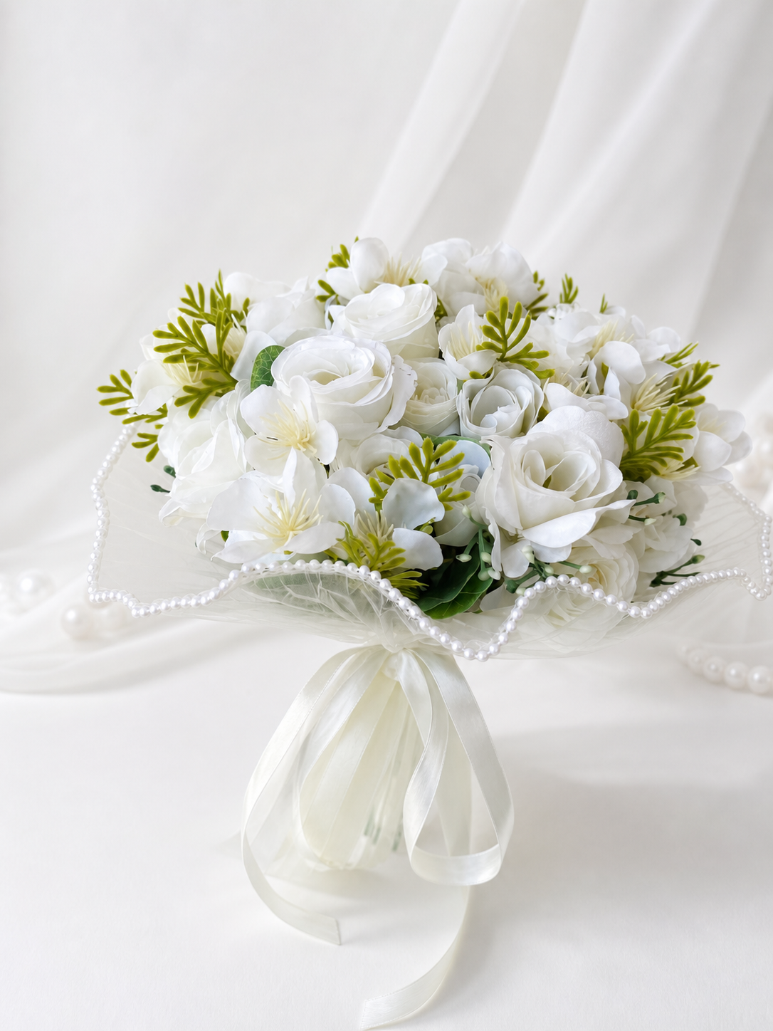 Ivory Pearl Bouquet