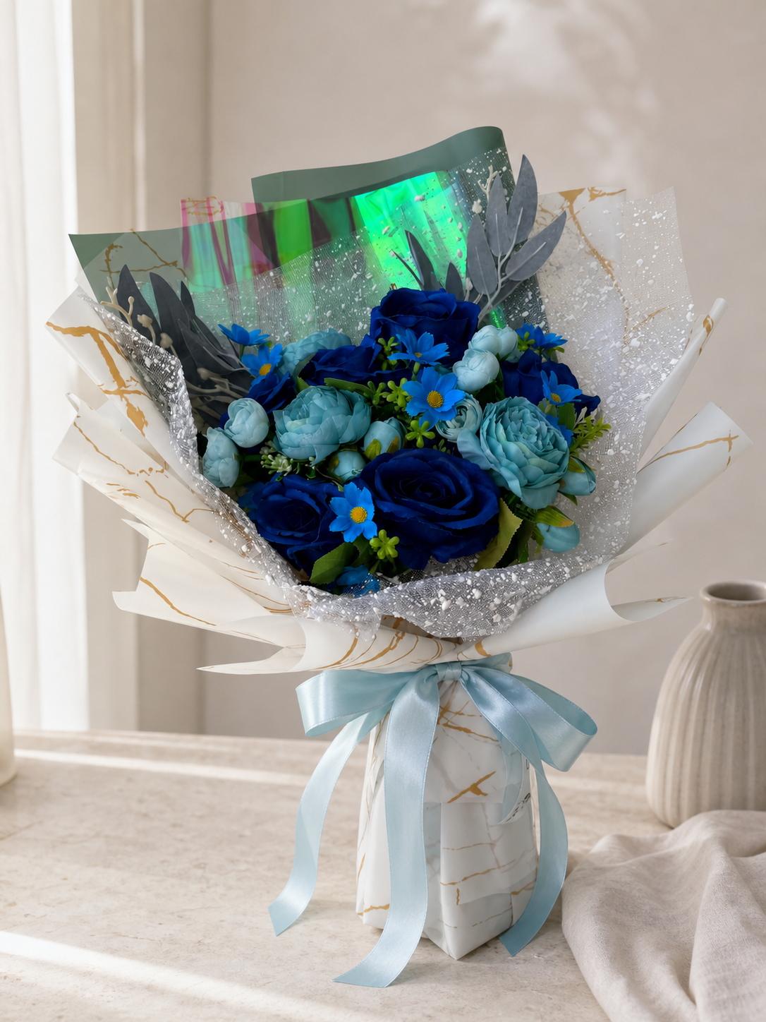 Azure Opulence Bouquet thumbnail 5