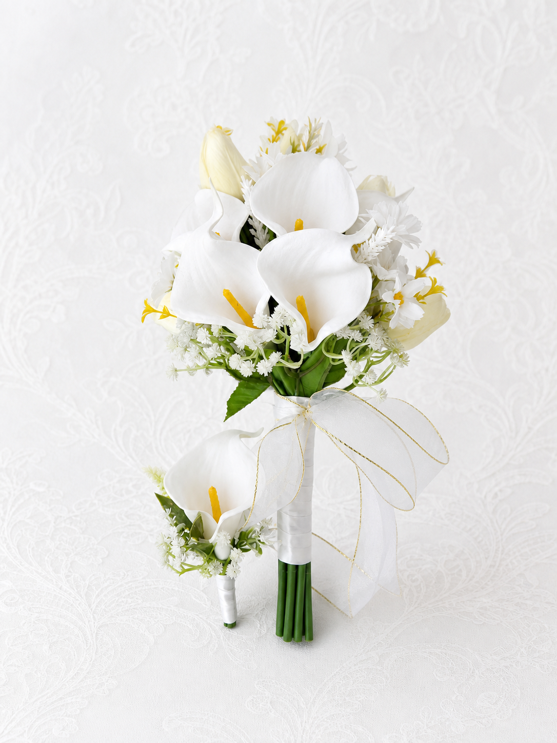 Ivory Calla Bouquet