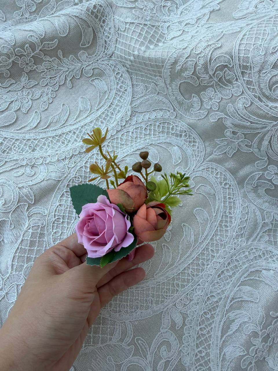 Blush Lilac Corsage thumbnail 6