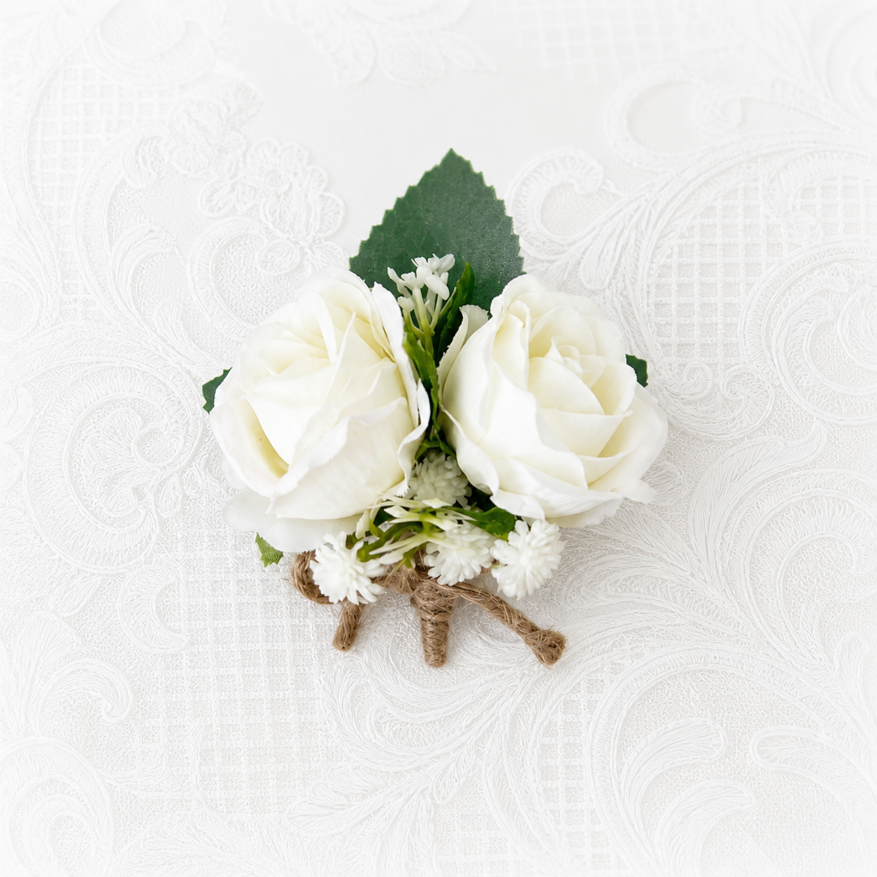 Ivory Rose Corsage