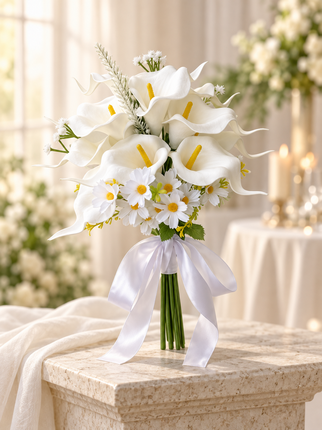Ivory Garden Bouquet thumbnail 5