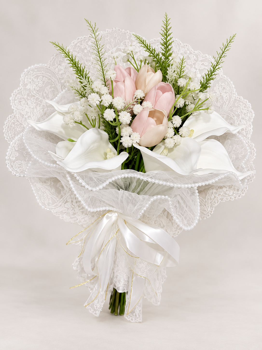 Azure Pearl Lace Bouquet thumbnail 3