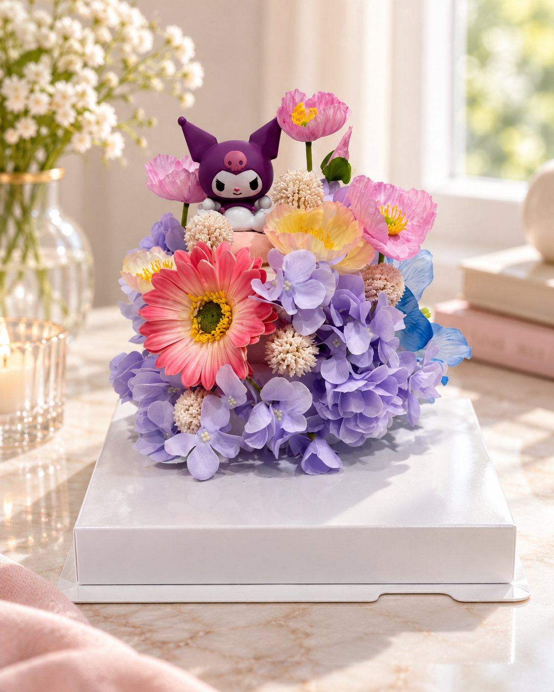 Lavender Kuromi Flower Box thumbnail 5
