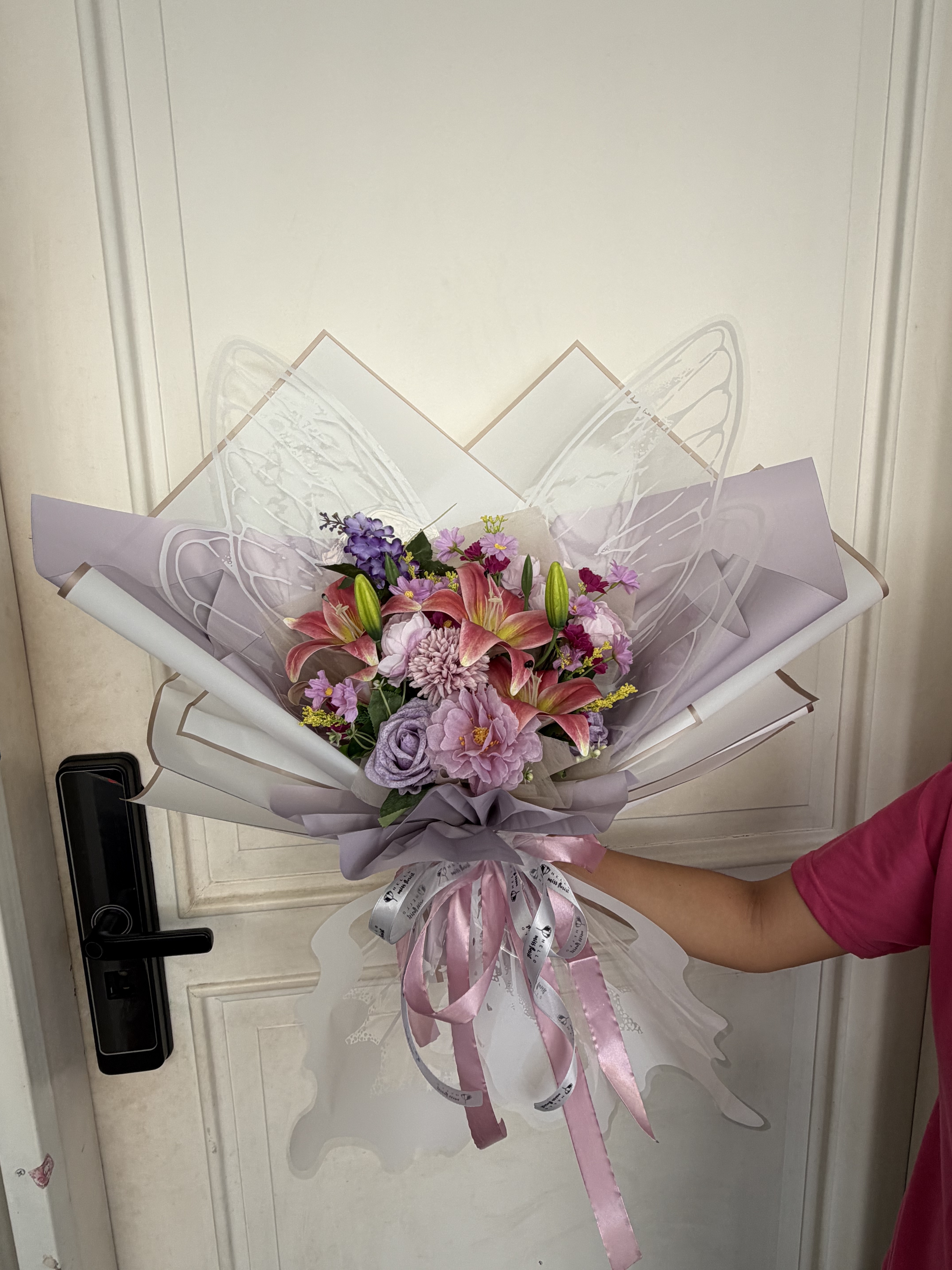 Amethyst Blush Garden Bouquet thumbnail 6