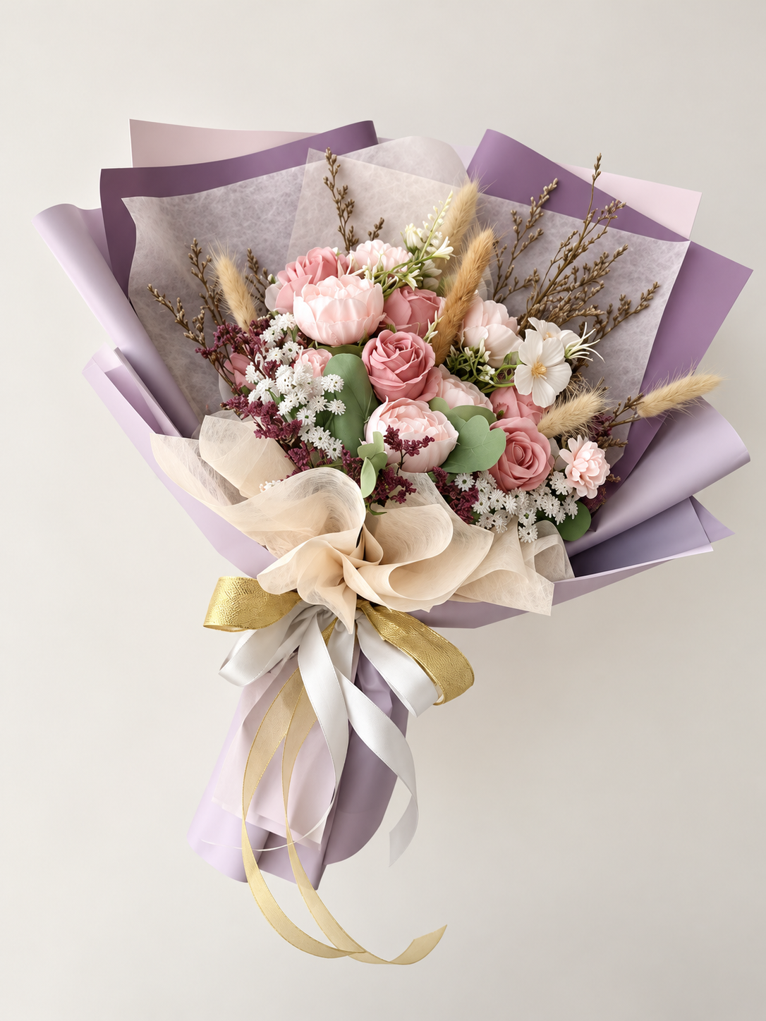 Amethyst Garden Bouquet thumbnail 3