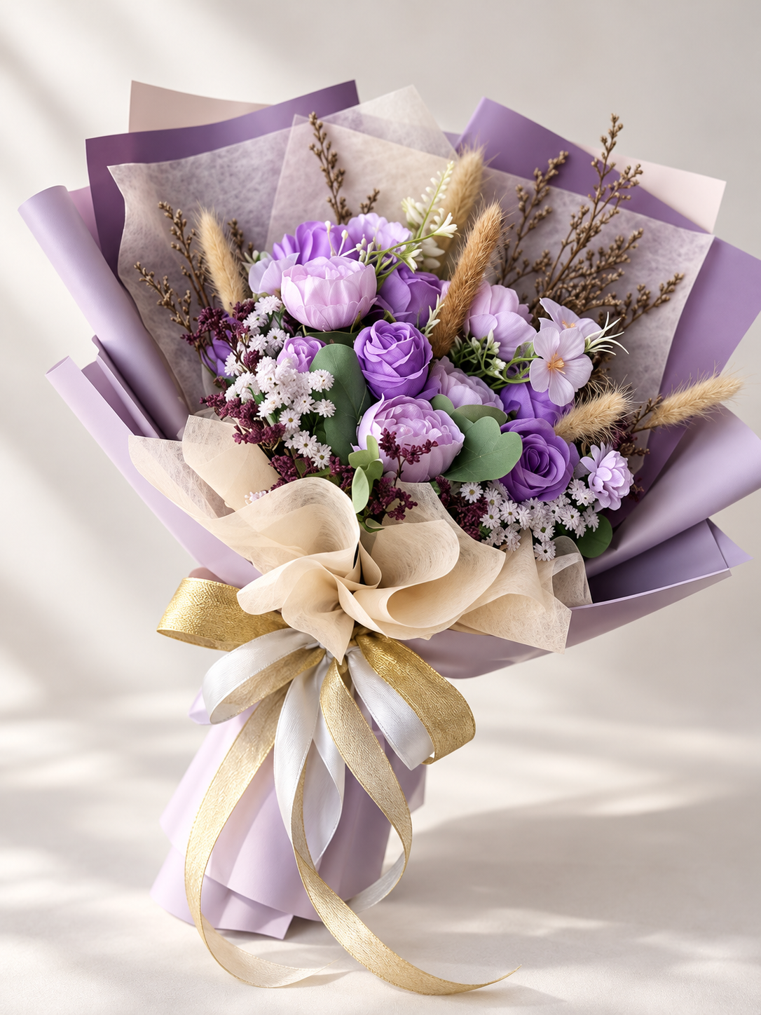 Amethyst Garden Bouquet thumbnail 2