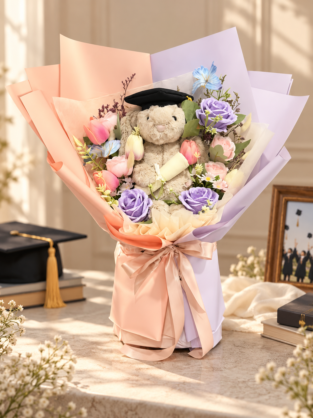 Lavender Scholar Bouquet thumbnail 5