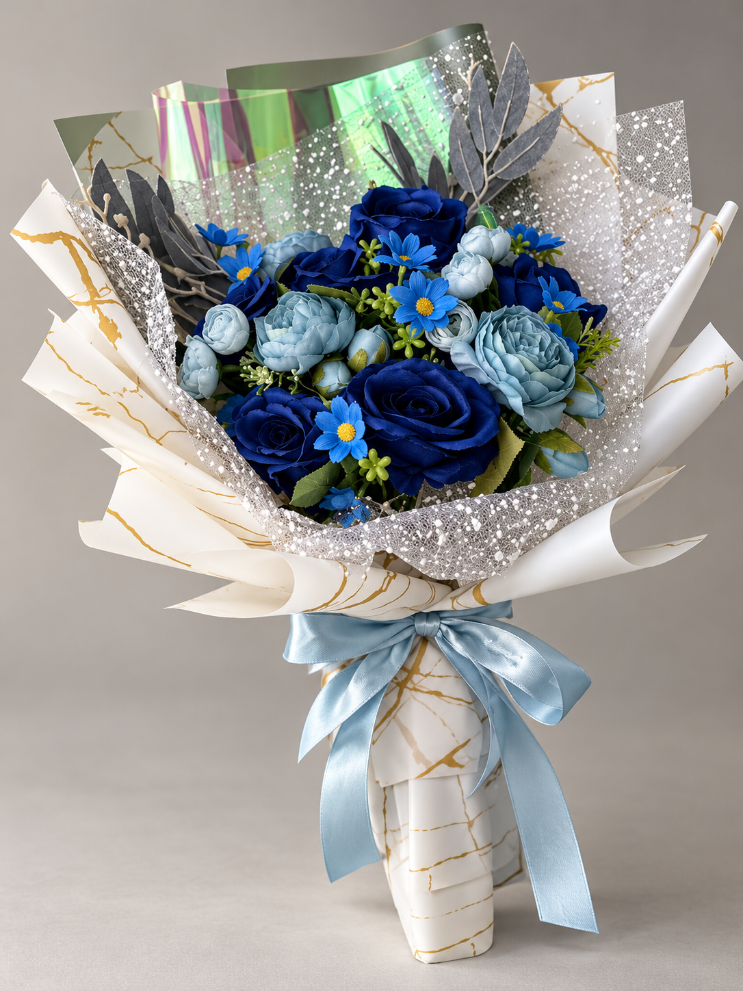 Azure Velvet Bouquet thumbnail 2