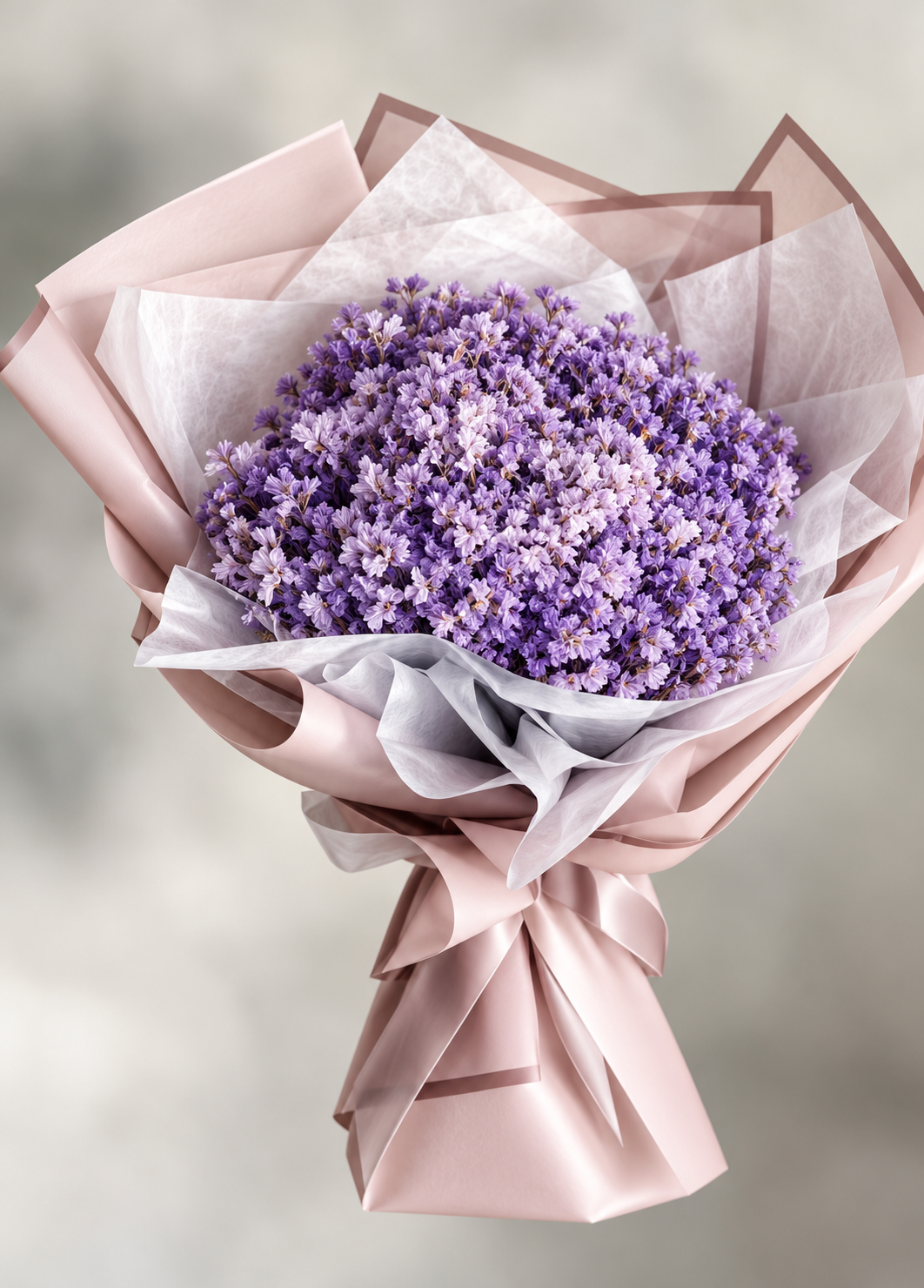 Velvet Violet Bouquet thumbnail 2
