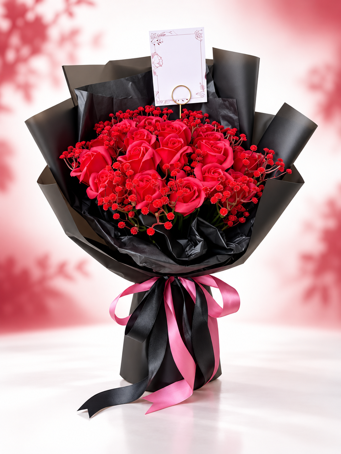 Crimson Velvet Bouquet